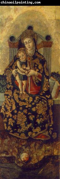 CRIVELLI, Vittorio Madonna with the Child rg