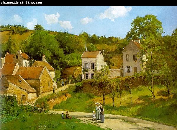 Camille Pissaro The Hermitage at Pontoise