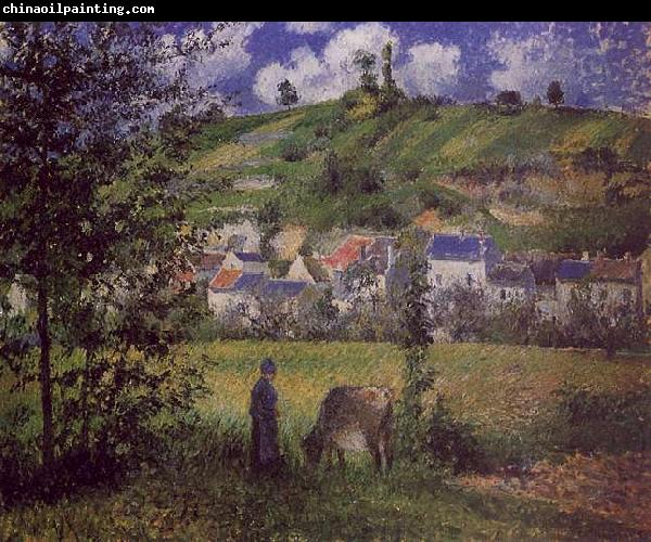 Camille Pissaro Landscape at Chaponval