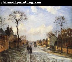 Camille Pissarro The Road to Louveciennes