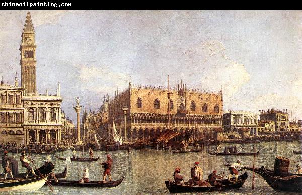 Canaletto Palazzo Ducale and the Piazza di San Marco