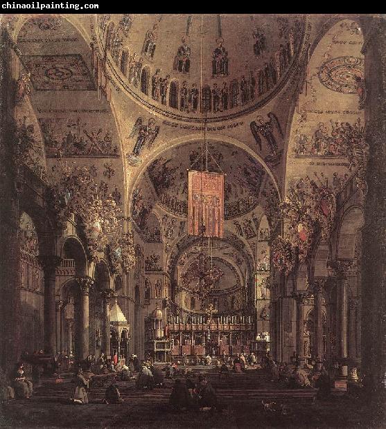 Canaletto San Marco: the Interior f