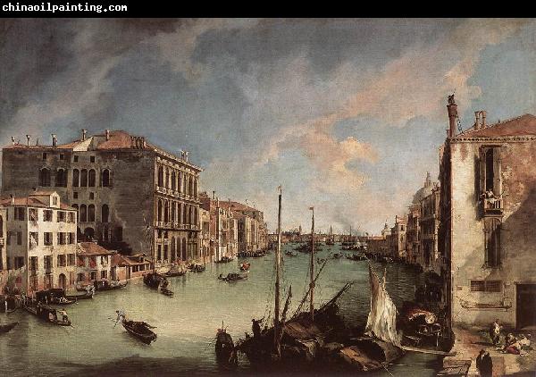 Canaletto Grand Canal, Looking East from the Campo San Vio