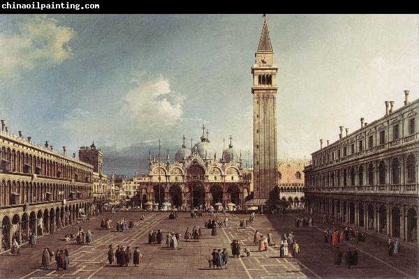 Canaletto Piazza San Marco with the Basilica fg