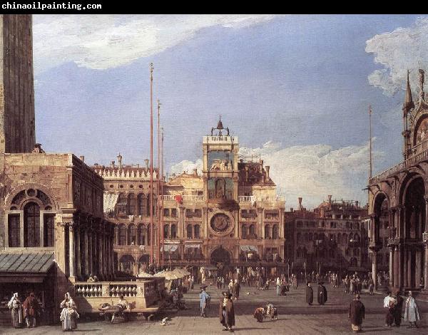 Canaletto Piazza San Marco: the Clocktower f