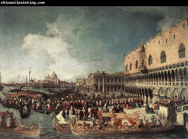 Canaletto Reception of the Ambassador in the Doge s Palace