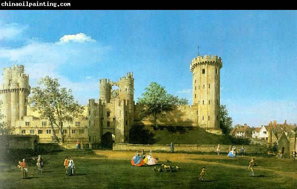 Canaletto Warwick Castle, The East Front