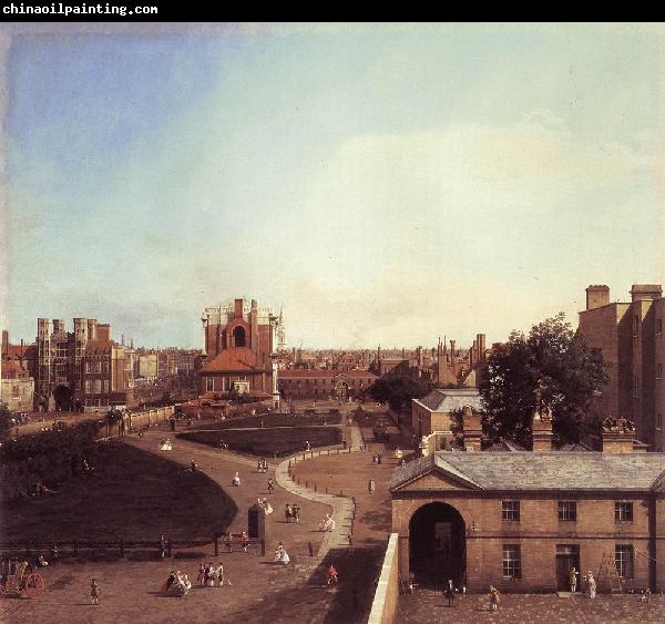 Canaletto London: Whitehall and the Privy Garden from Richmond House f