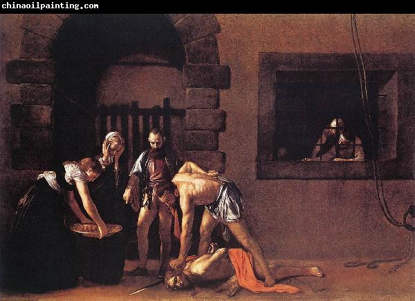 Caravaggio Beheading of Saint John the Baptist fg