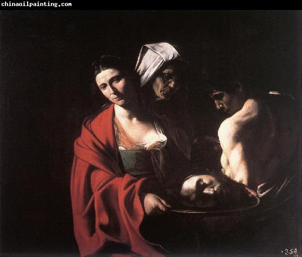 Caravaggio Salome with the Head of the Baptist fg