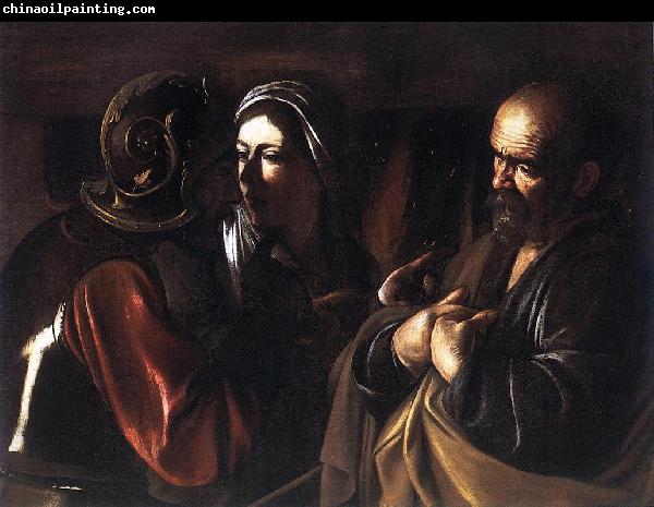 Caravaggio The Denial of St Peter dfg