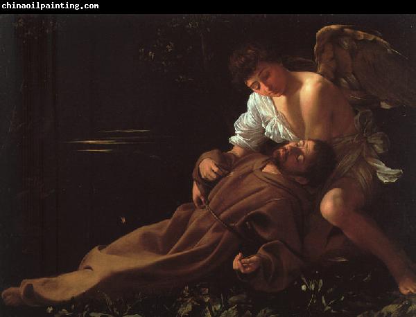 Caravaggio St.Francis in Ecstasy