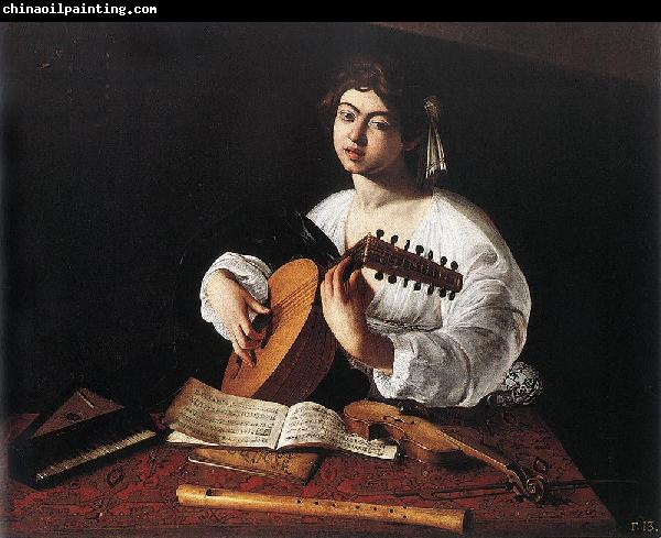 Caravaggio The Lute Player f