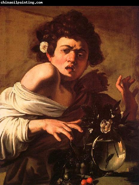 Caravaggio Youth Bitten by a Green Lizard