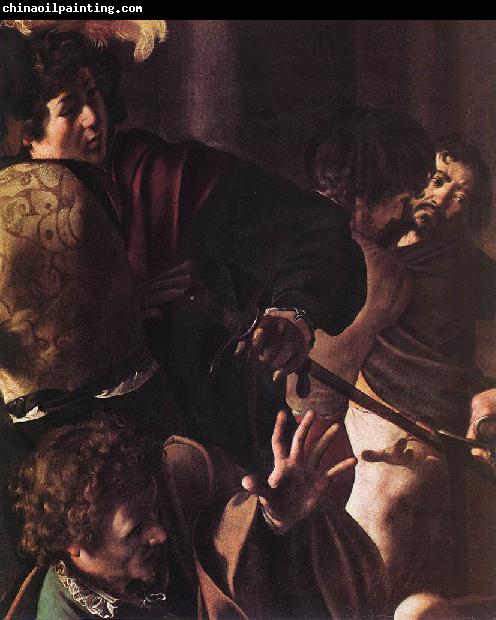 Caravaggio The Martyrdom of St Matthew (detail) fg