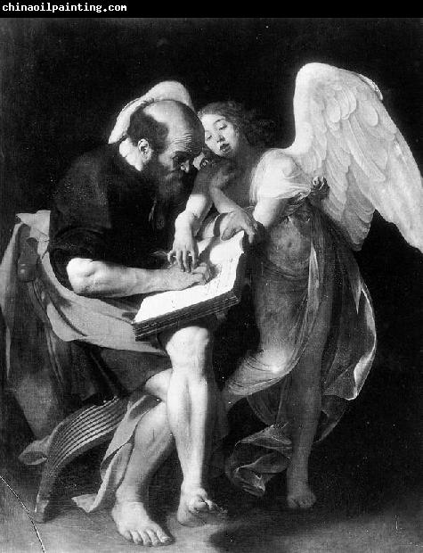 Caravaggio St Matthew and the Angel f