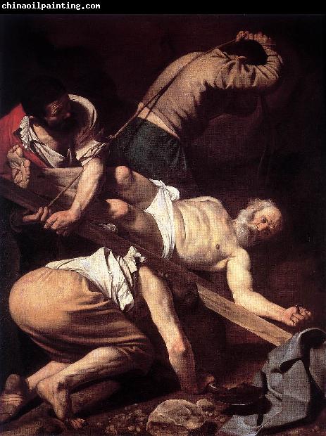 Caravaggio The Crucifixion of Saint Peter  fd