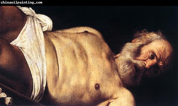 Caravaggio The Crucifixion of Saint Peter (detail) f