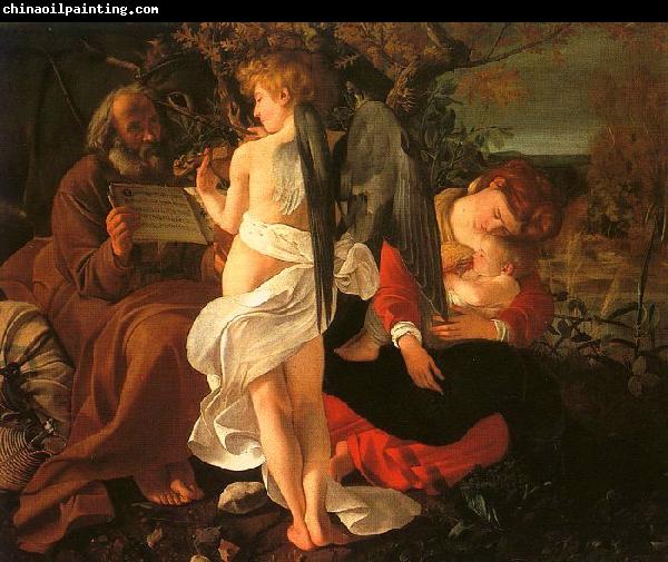 Caravaggio Rest During the Flight into Egypt