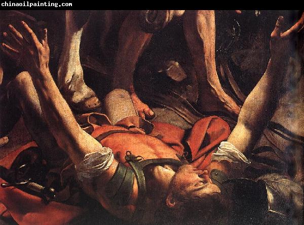 Caravaggio The Conversion on the Way to Damascus (detail)