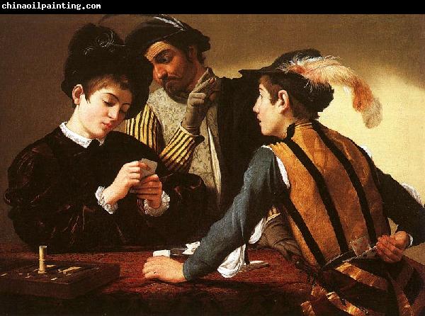 Caravaggio The Cardsharps