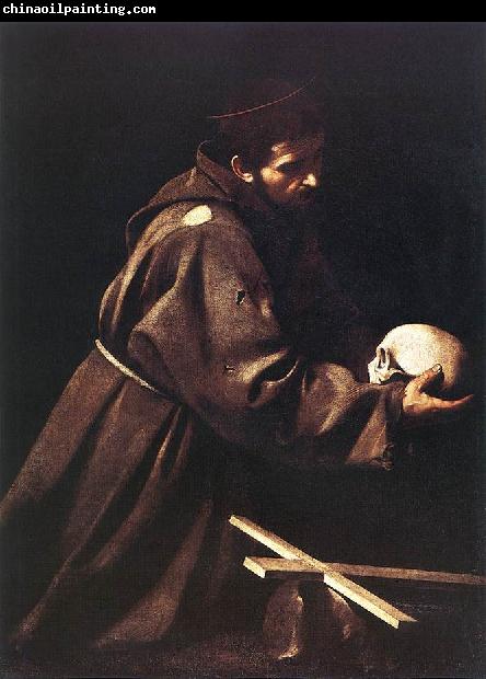 Caravaggio St Francis dfgd