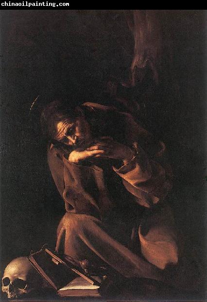 Caravaggio St Francis g