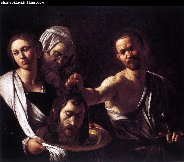 Caravaggio Salome with the Head of St John the Baptist fg