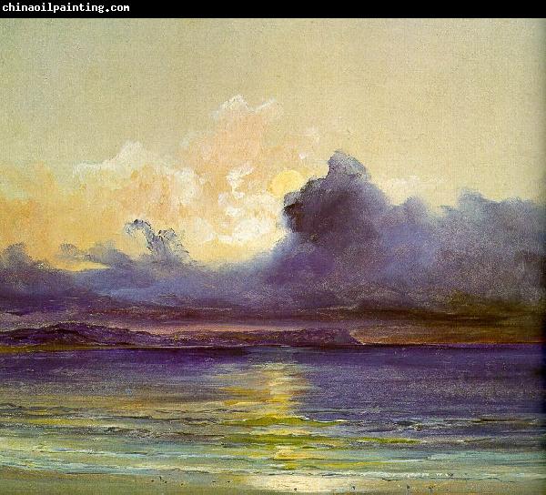 Charles Blechen Sunset at Sea