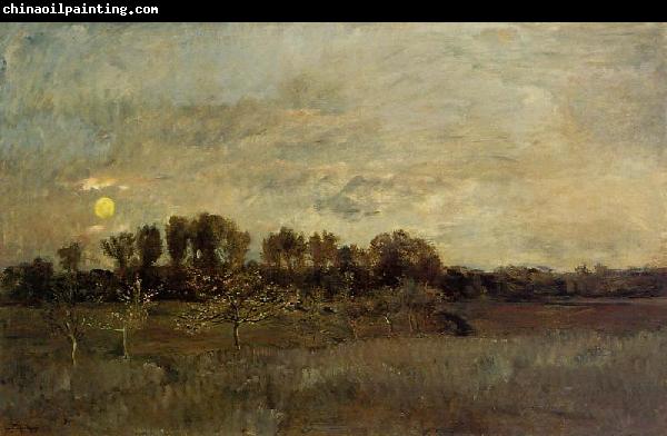 Charles-Francois Daubigny Orchard at Sunset