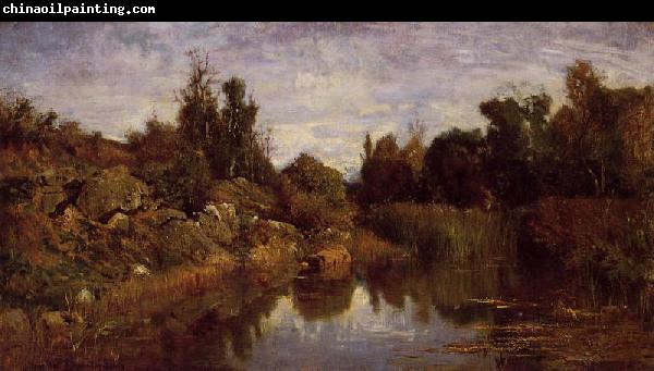 Charles-Francois Daubigny The Water's Edge