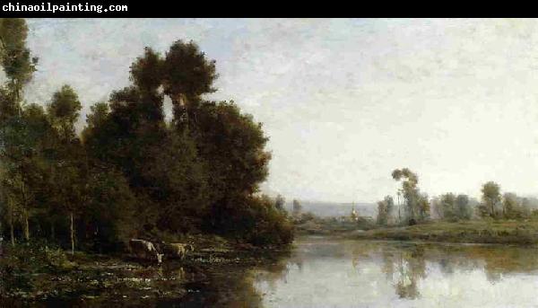 Charles-Francois Daubigny The Banks of River