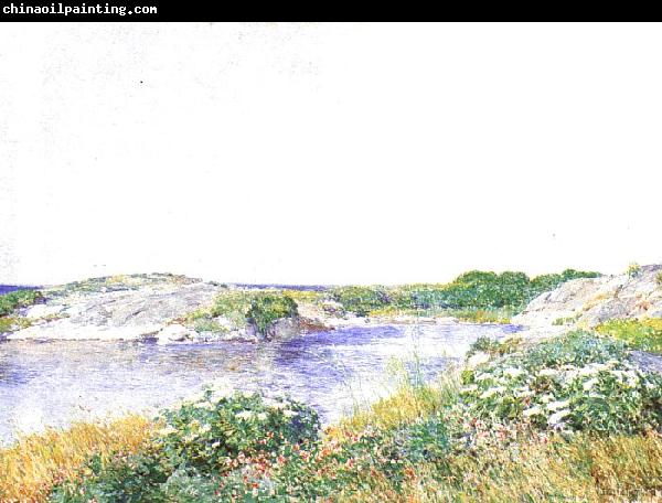 Childe Hassam The Little Pond at Appledore