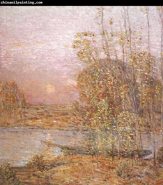 Childe Hassam Late Afternoon Sunset