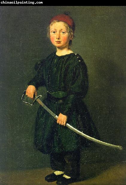 Christian Albrecht Jensen Portrait of a Boy : One of the Artist's Sons