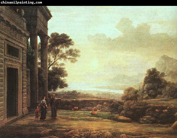 Claude Lorrain The Departure of Hagar and Ishmael