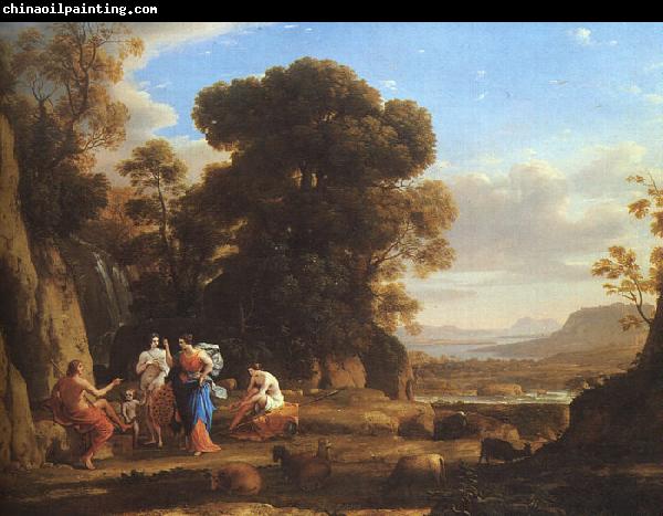 Claude Lorrain The Judgment of Paris