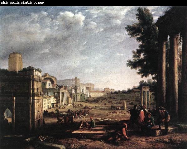 Claude Lorrain The Campo Vaccino, Rome dfg