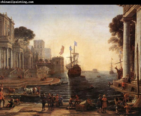 Claude Lorrain Ulysses Returns Chryseis to her Father vgh