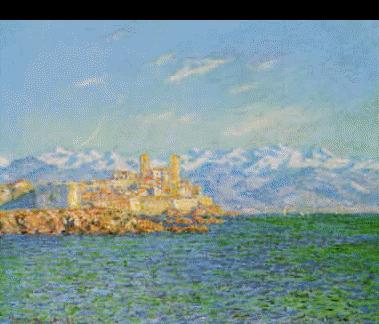 Claude Monet Old Fort at Antibes