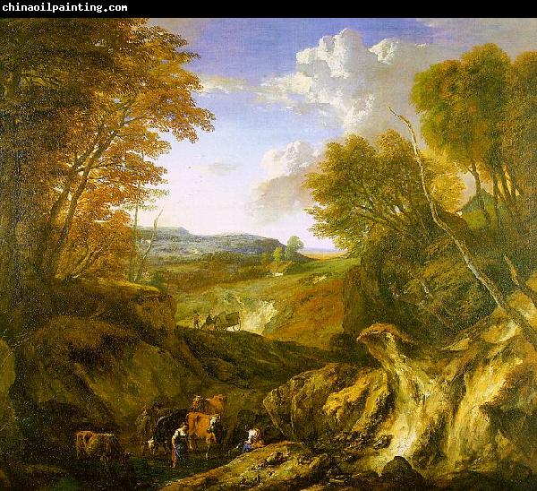 Corneille Huysmans Forested Landscape
