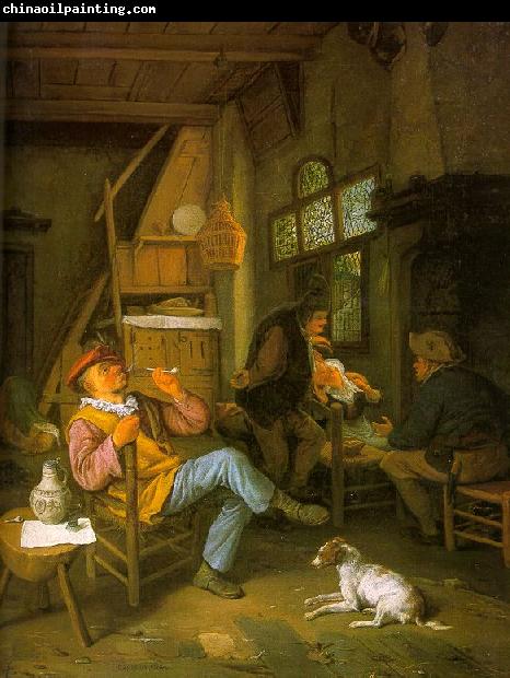 Cornelis Dusart Pipe Smoker