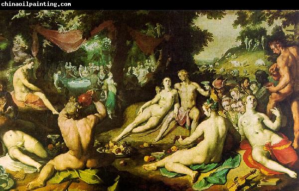 Cornelisz van Haarlem The Wedding of Peleus and Thetis