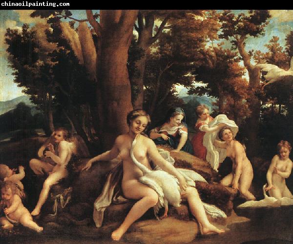 Correggio Leda1