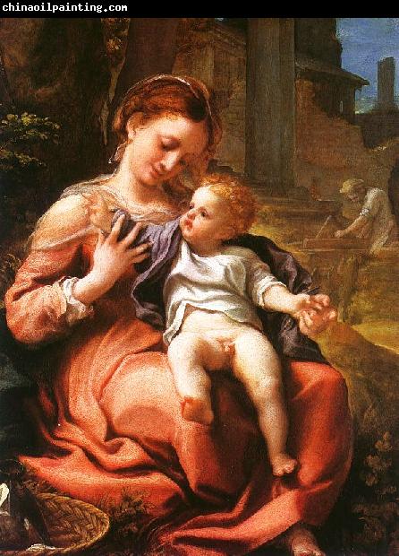 Correggio Madonna della Cesta,