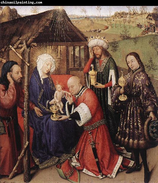 DARET, Jacques Altarpiece of the Virgin dfdsg