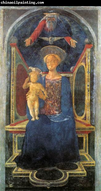 DOMENICO VENEZIANO Madonna and Child sd