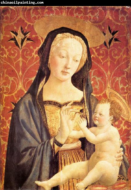 DOMENICO VENEZIANO Madonna and Child drre