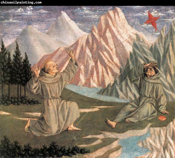 DOMENICO VENEZIANO The Stigmatization of St Francis (predella 1) df