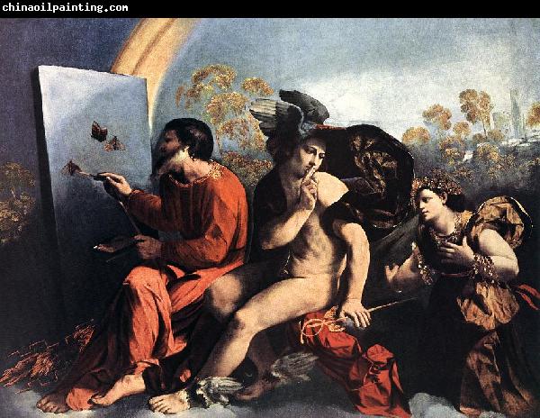 DOSSI, Dosso Jupiter, Mercury and the Virtue df